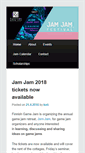 Mobile Screenshot of finnishgamejam.com